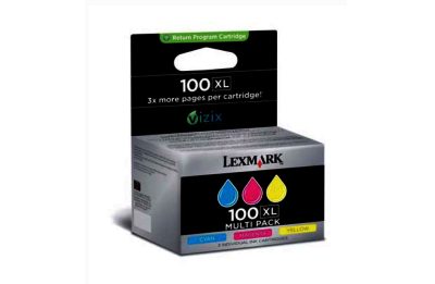 Lexmark 14N0849 No. 100 Standard Ink Cartridge - Tri Colour
